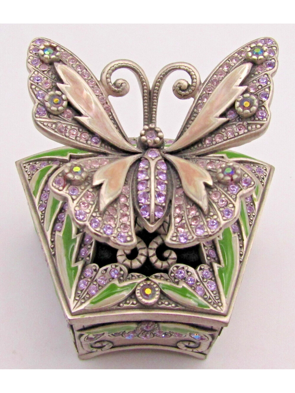 Edgar Berebi 8290MS Papillon Box Butterfly Trinket Box
